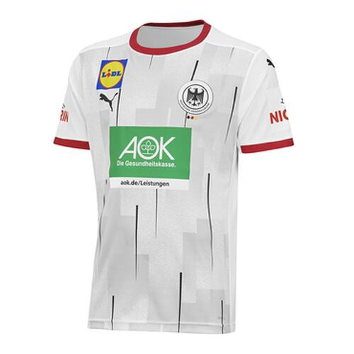 DHB HOME SHIRT wSponsor Puma White-Chili Pepper